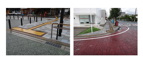 セーフティブロック 愛媛県西条市　JR壬生川駅前
